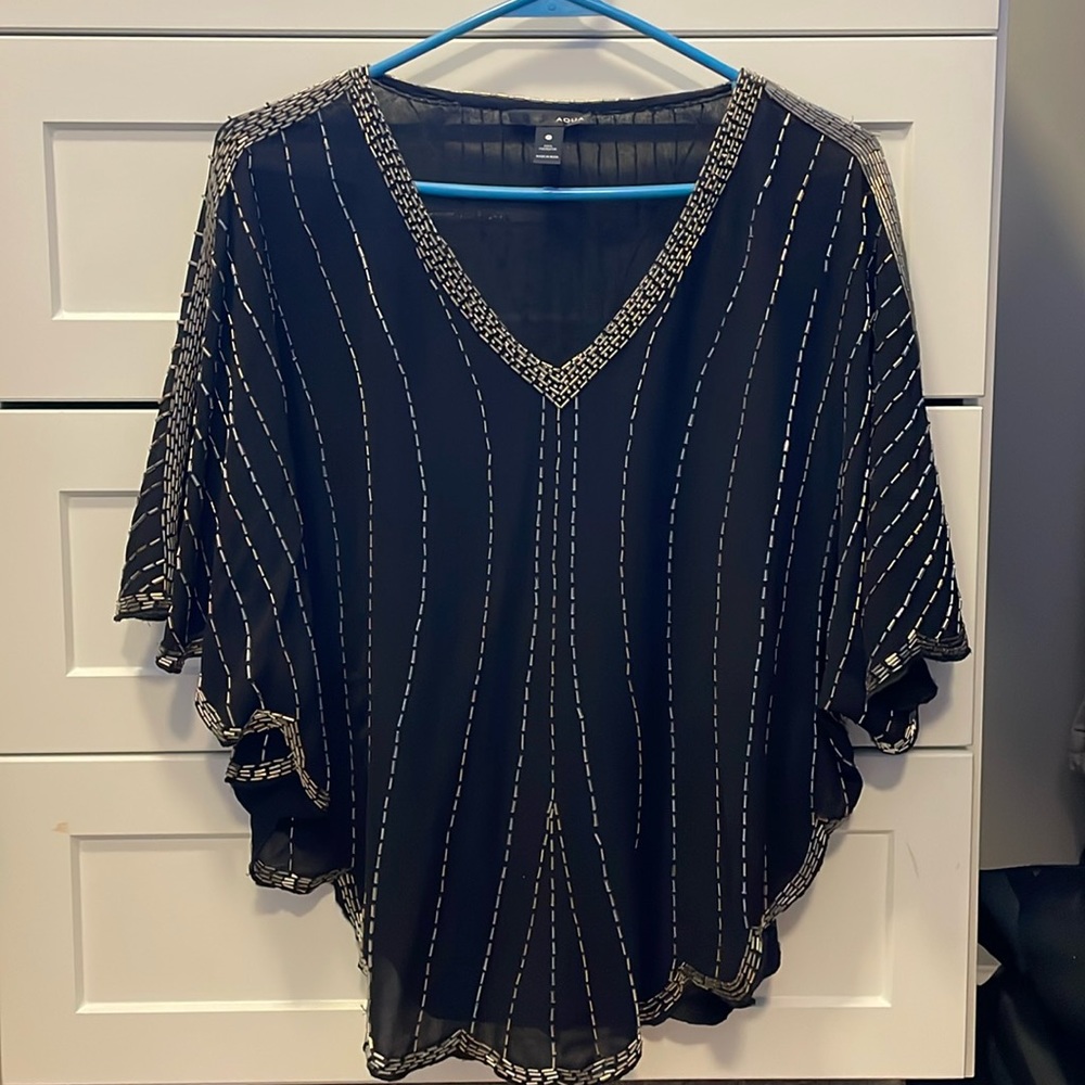 Beaded Poncho